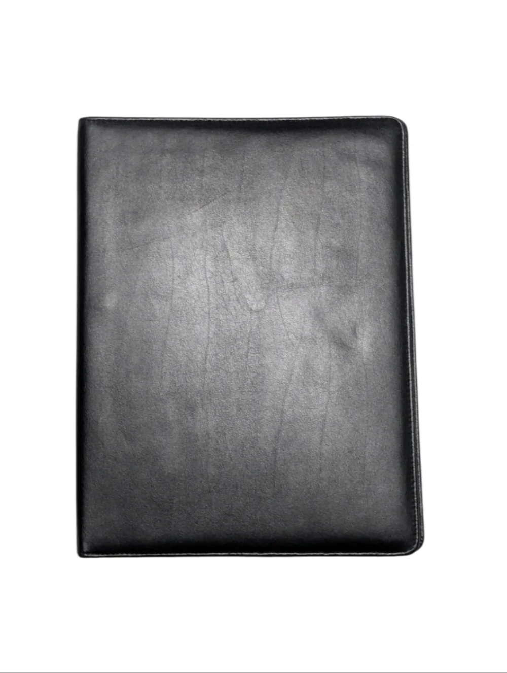 Buxton Black Vegan Leather Padfolio Business Organizer with Calculator 💼